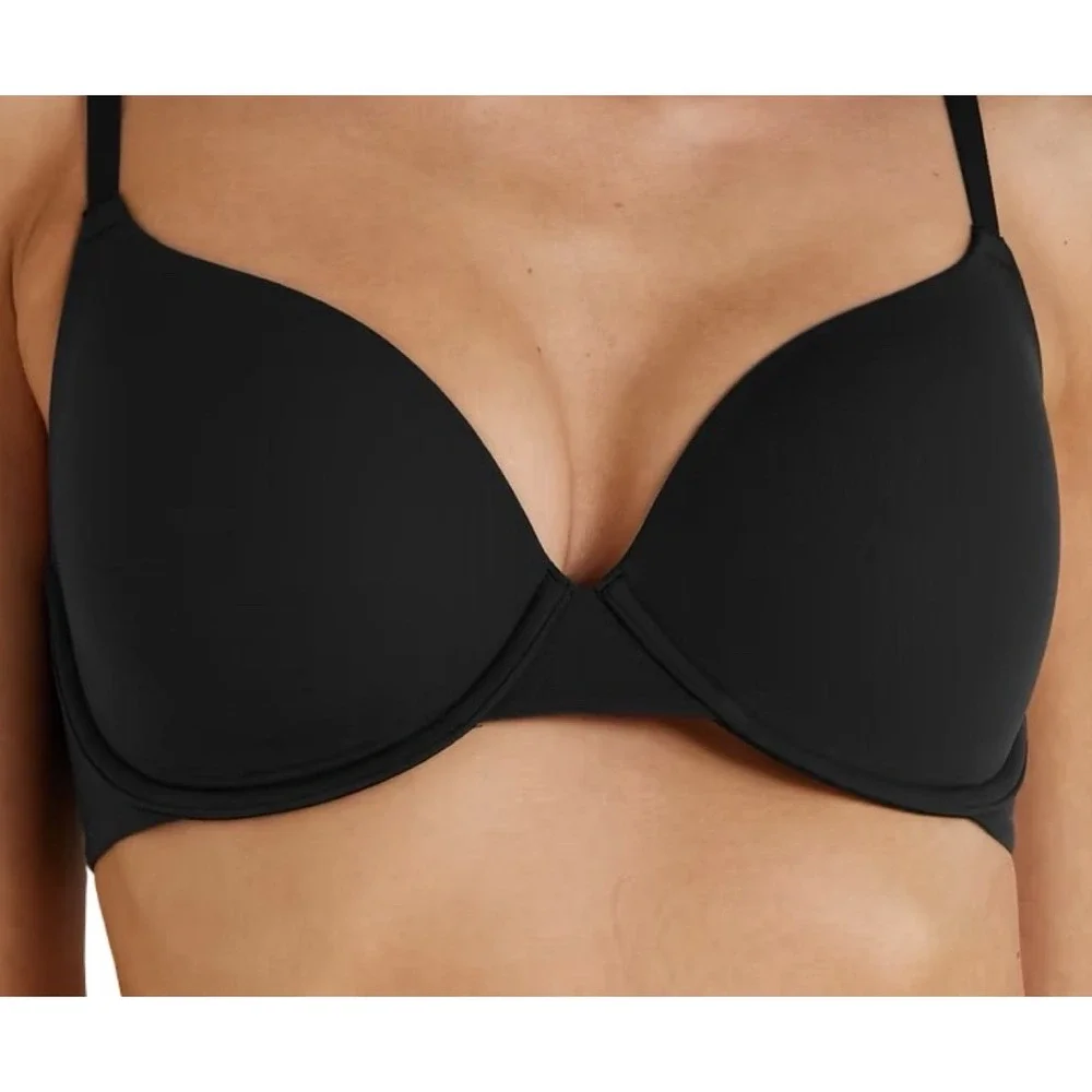Skims Fits Everybody Tshirt Bra - Onyx - 32DDD - NWT - Picture 2 of 5